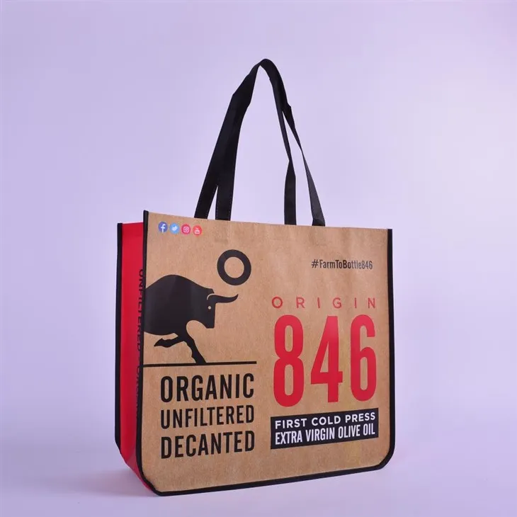 Märkesmärkta Non Woven Shopper Bags