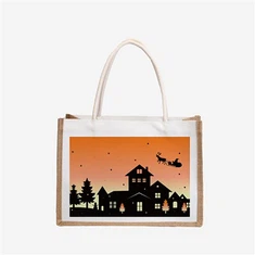 Juteväskor i bomull